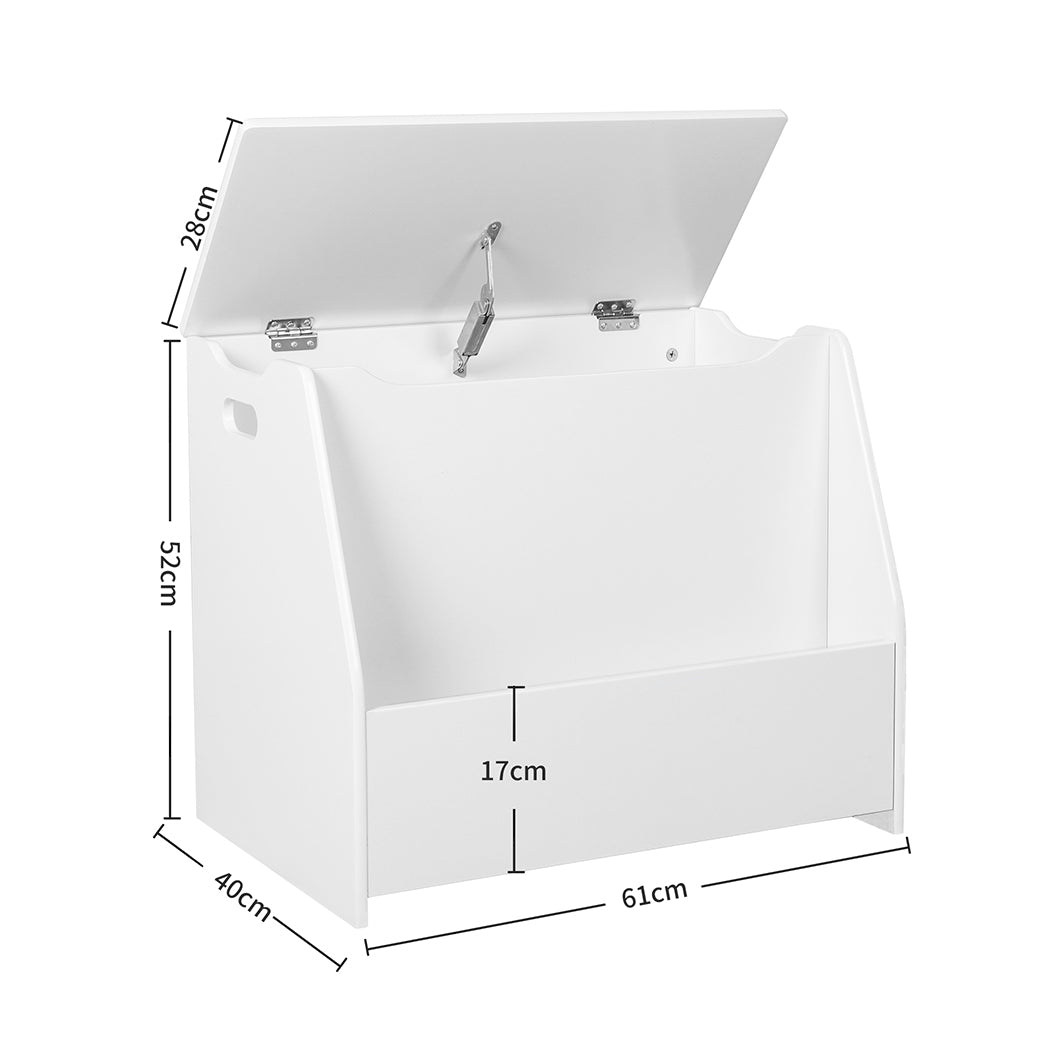 Levede Kids Toy Box Chest Storage Cabinet-1919892839605604354