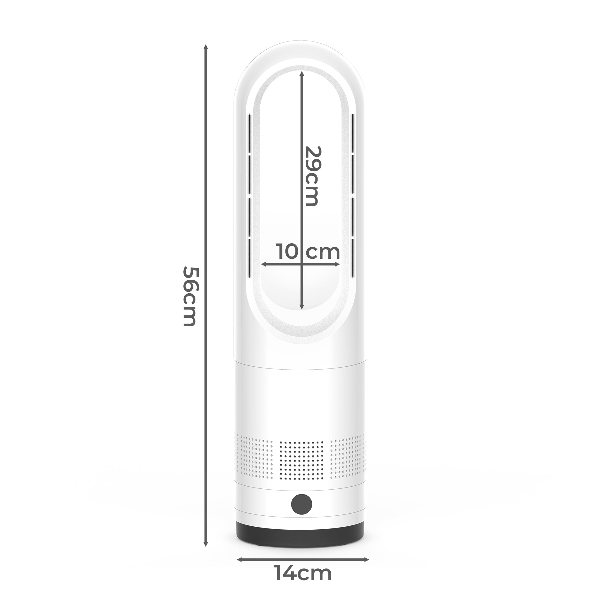 Spector Bladeless Tower Fan 2 In 1 Cooler & Heater Fan-1919892813068242946