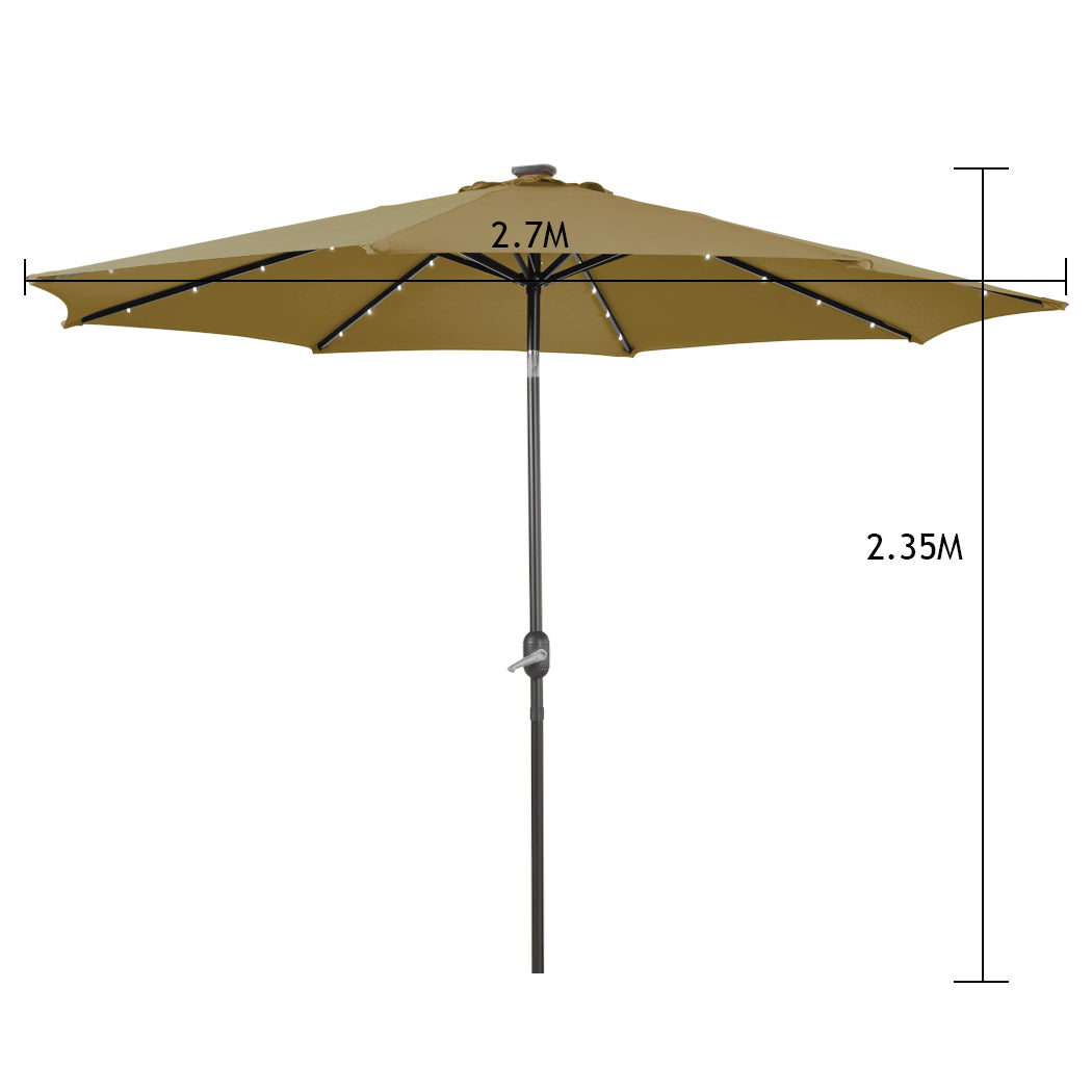 Mountview Outdoor Patio Aluminum Tiltable-1942352875560767490