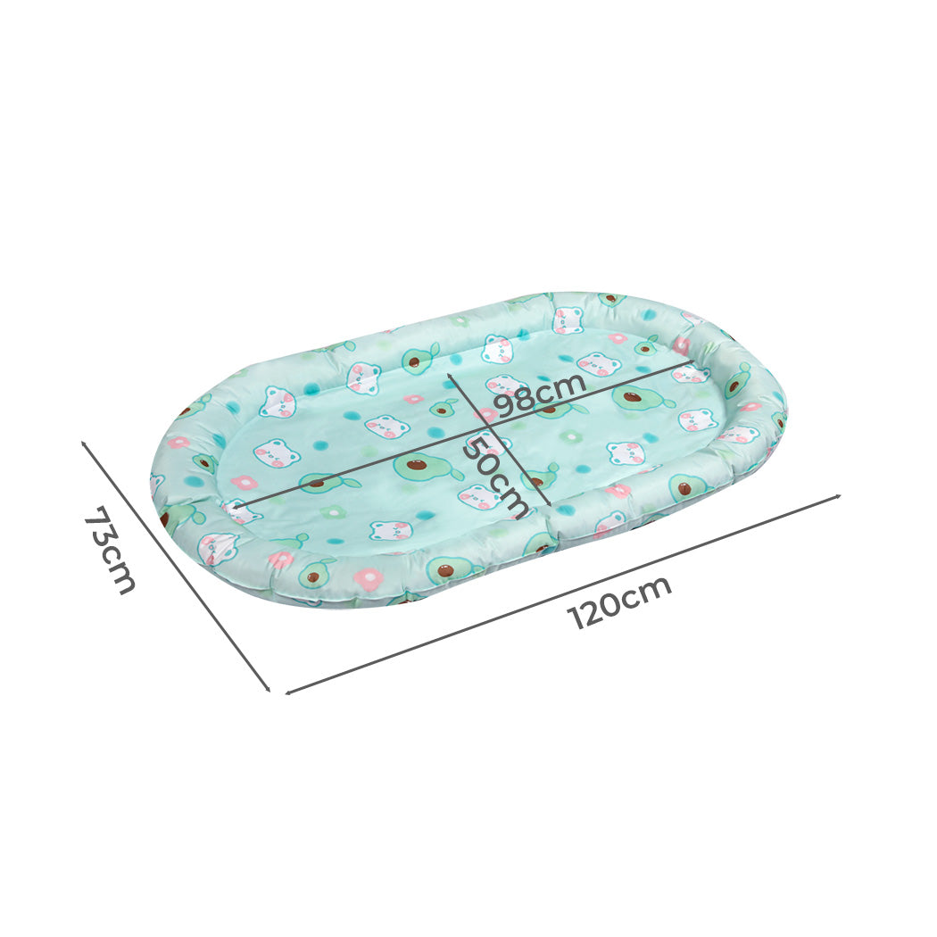 Pawz Pet Cooling Mat L Green-1942353671652249602