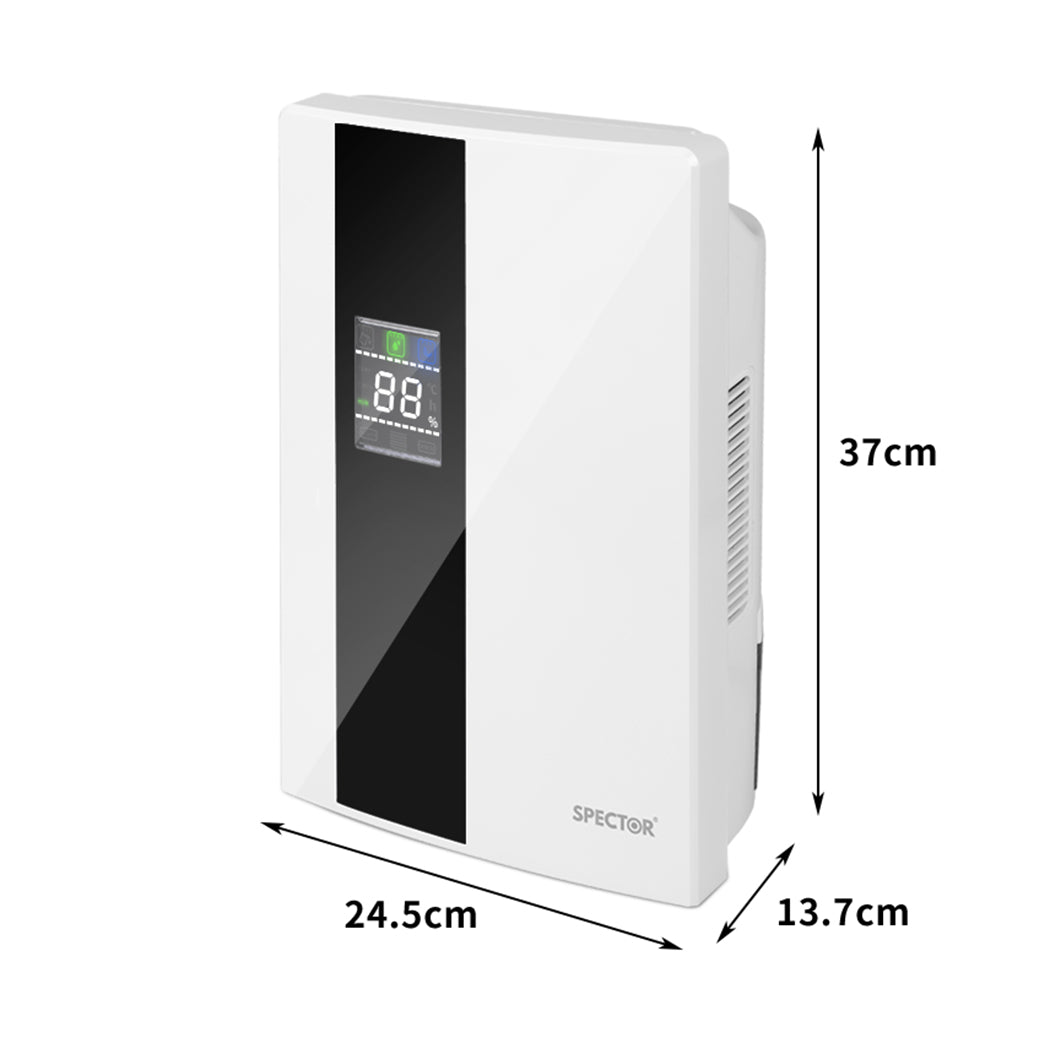 Spector Dehumidifier Air Purifier 2200ml White-2006733305608802306