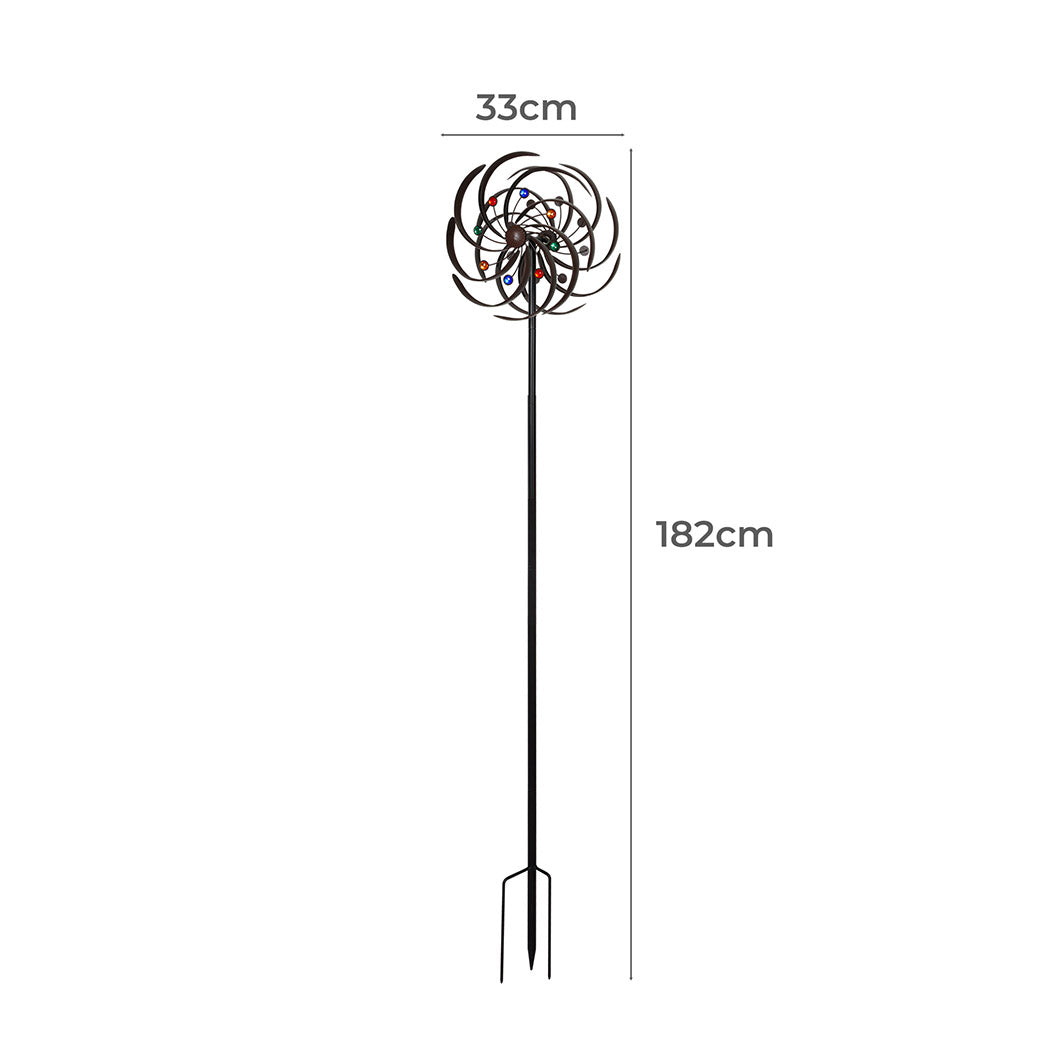 Garden Windmill Wind Mill Spinner Metal-1942353775478050818