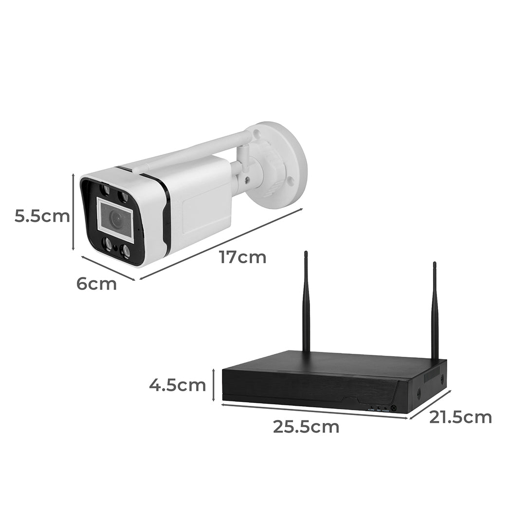 Wireless Security Camera System Set Square-1919892905326153730