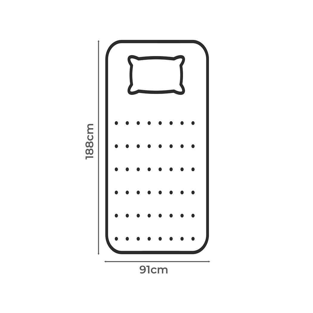Dreamz Pillowtop Mattress Topper thickness 5cm-1910112193047826434