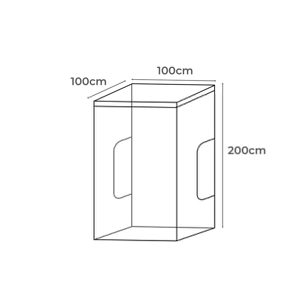 Grow Tent Indoor System Hydroponics 100x100x200-1942353062576394242