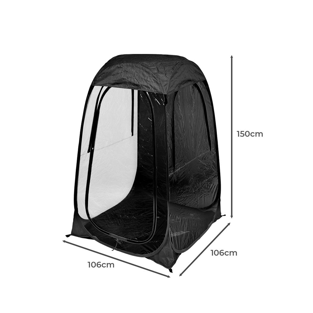 Mountview Pop Up Camping Beach Portable Black-1942352872599588866