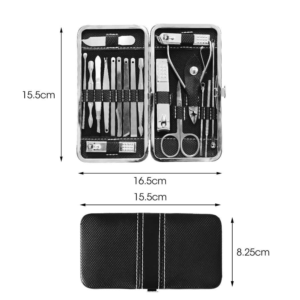 18PCS Manicure Pedicure Stainless Toe-1942353045950173186