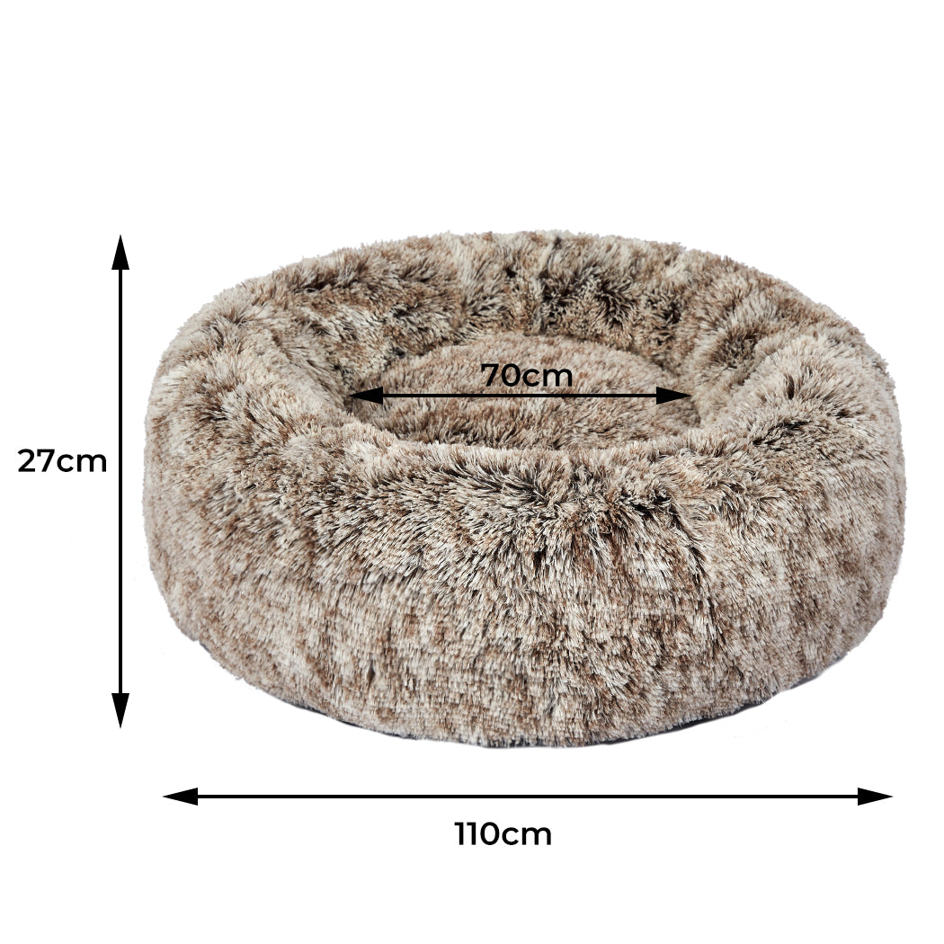 PaWz Replaceable Cover For Dog Calming XL Brown Cover X-Large-1942353072013578242