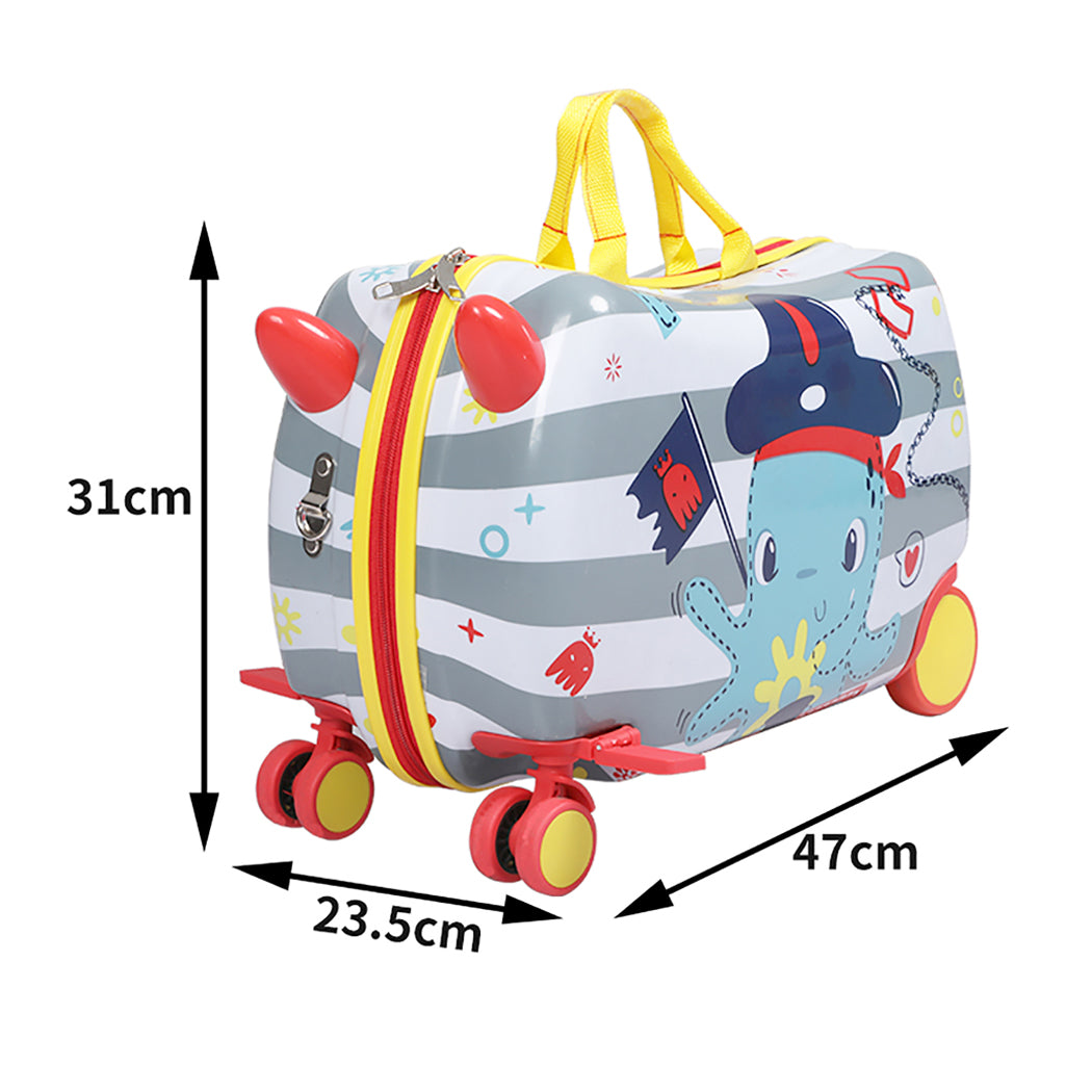 BoPeep Kids Ride On Suitcase Children-1942353266490871810