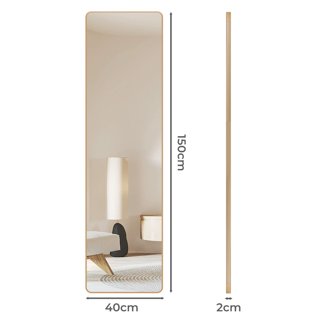 Yezi Wall Mounted Full Length Mirror-1942353651179851778