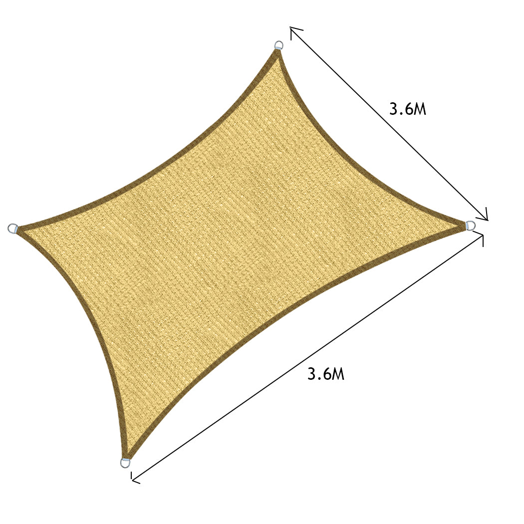 Outdoor Awning Cloth Sun Shades Sail Sand 280-1942352868677914626