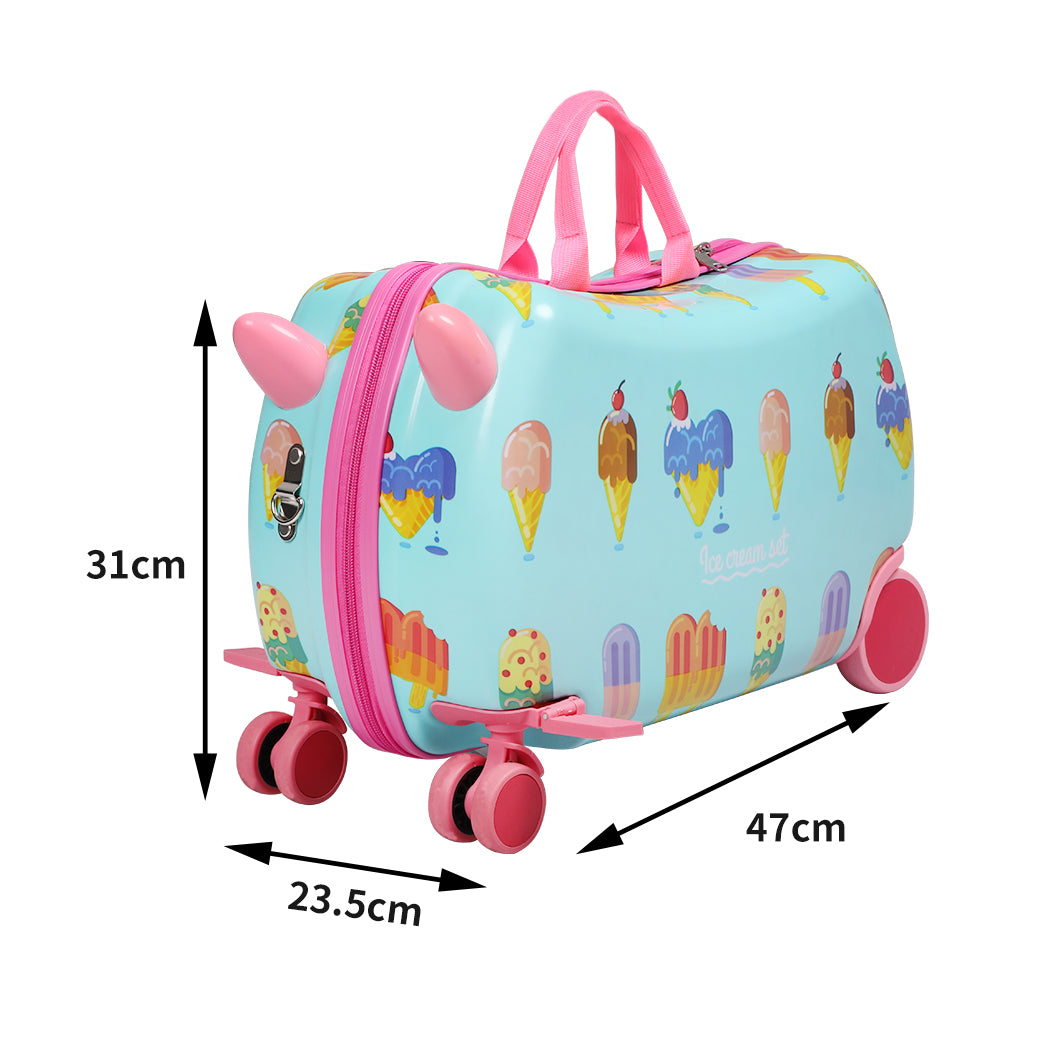 BoPeep Kids Ride On Suitcase Children-1942353267052908546