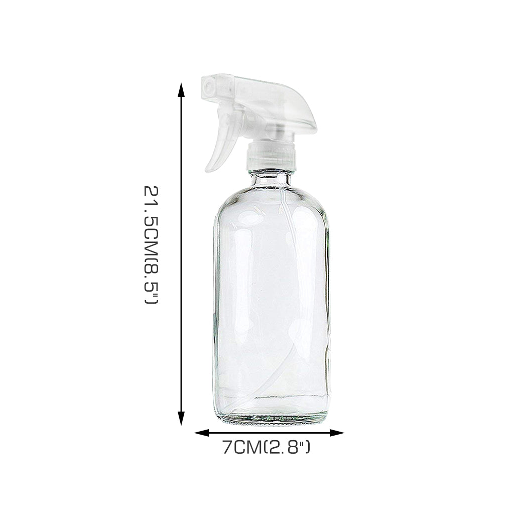 4x 500ml Clear Glass Spray Bottles Trigger-1942353282668302338