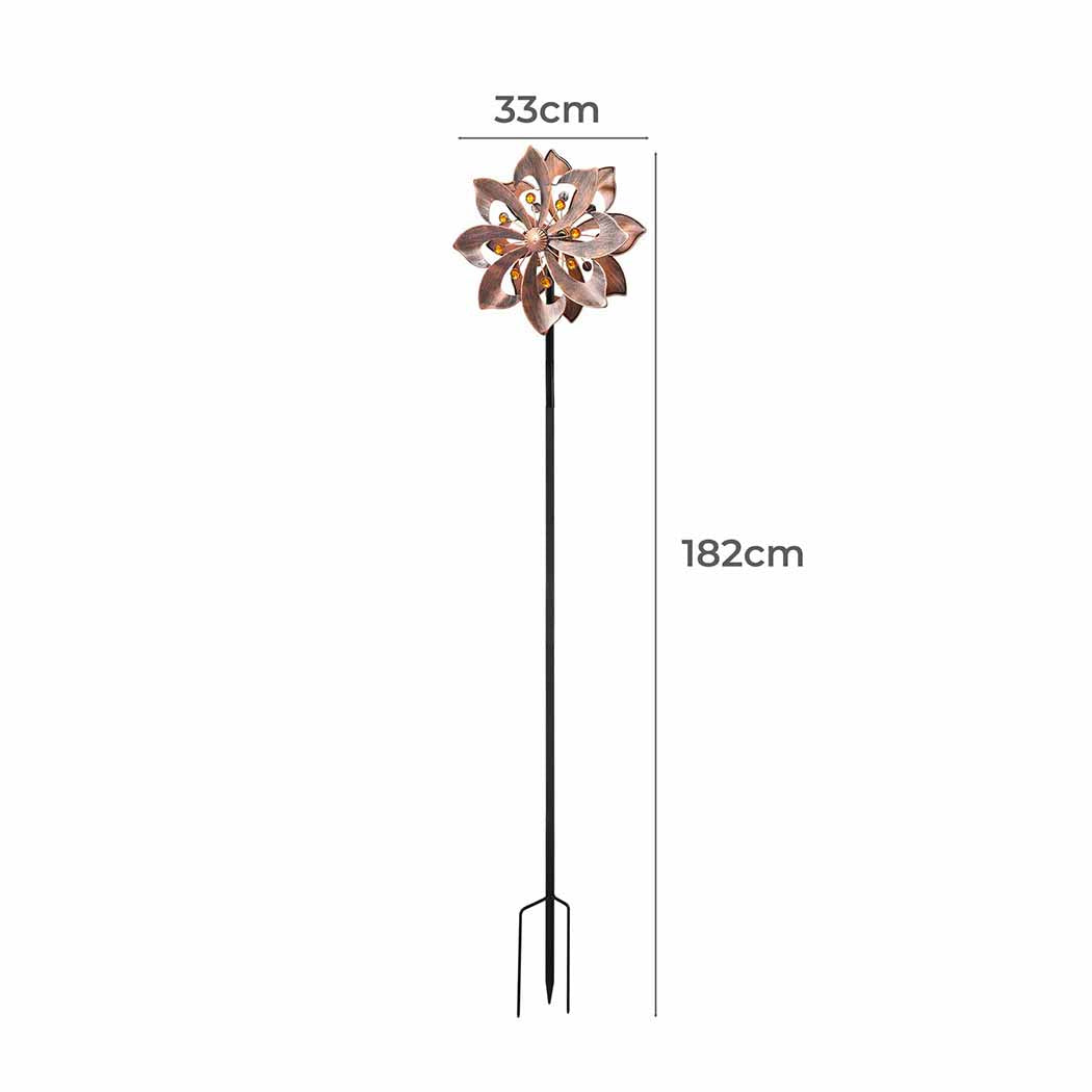 Garden Windmill Wind Spinner Metal Ornaments-1942353775306084354