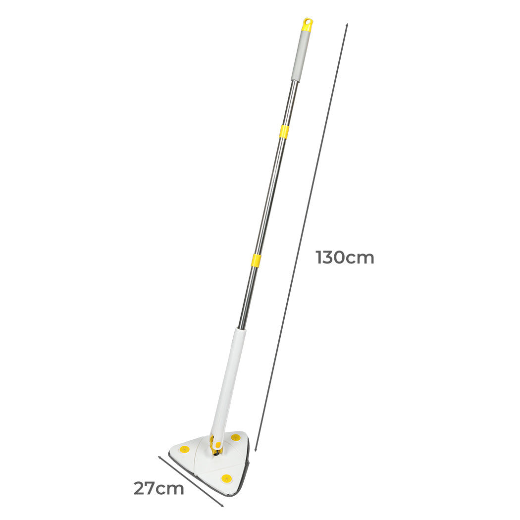 Cleanflo Spin Cleaning Mop 360? Rotatable White-1942353418085601282
