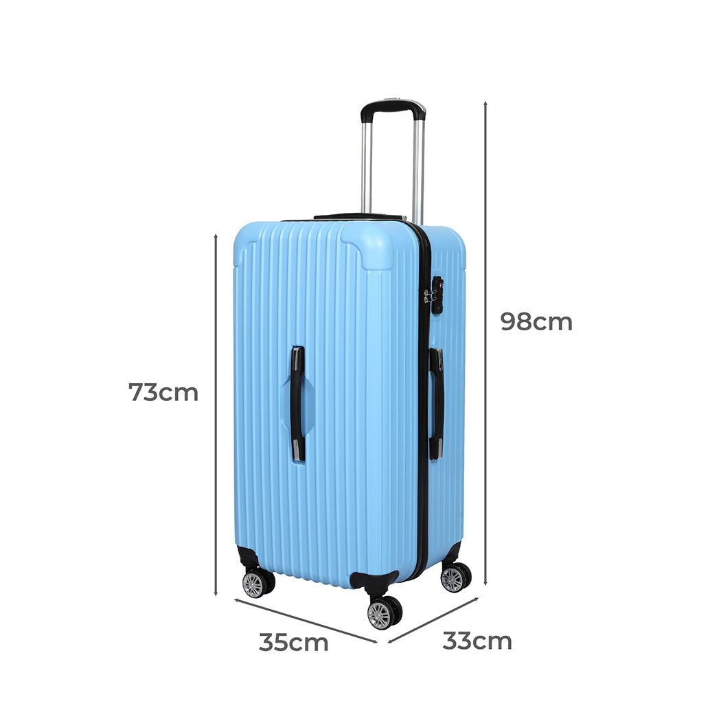 Slimbridge 28" Trunk Luggage Travel Blue 28 inch-1942352945022636034