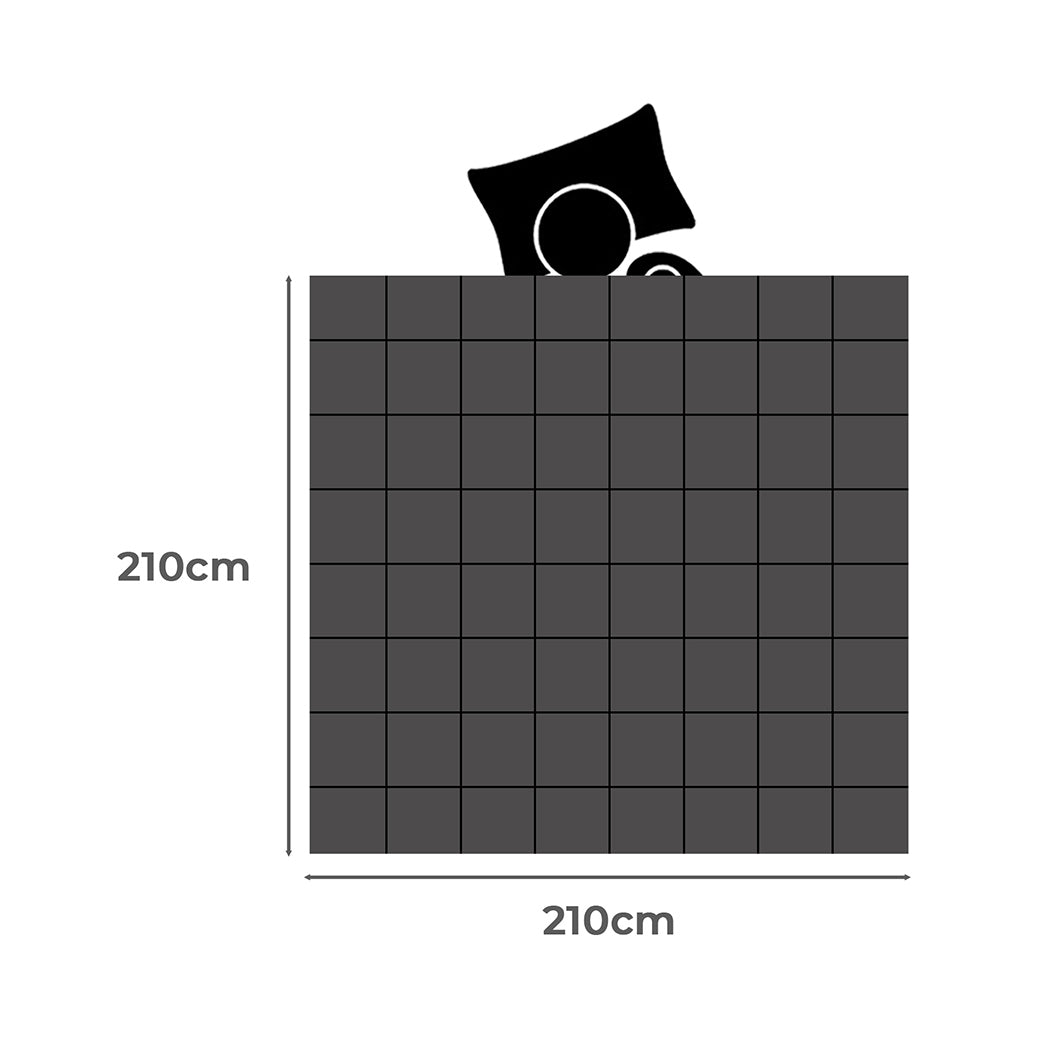 Dreamz Renewable Fiber Quilt Soft 400GSM Queen-1942353611115859970