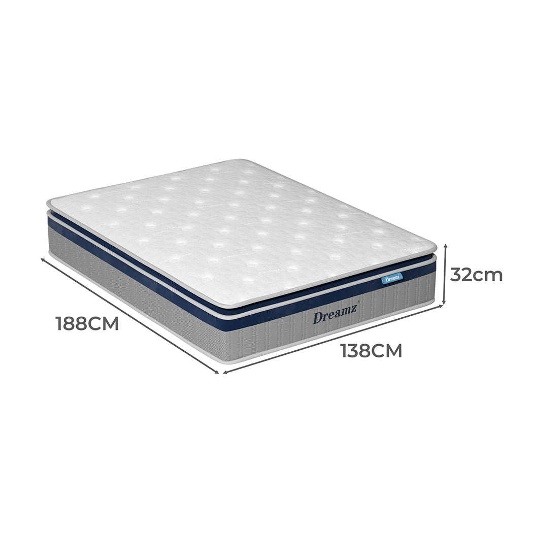 DreamZ Spring Mattress Pillow Top All Sizes  32CM-1937319781275406338