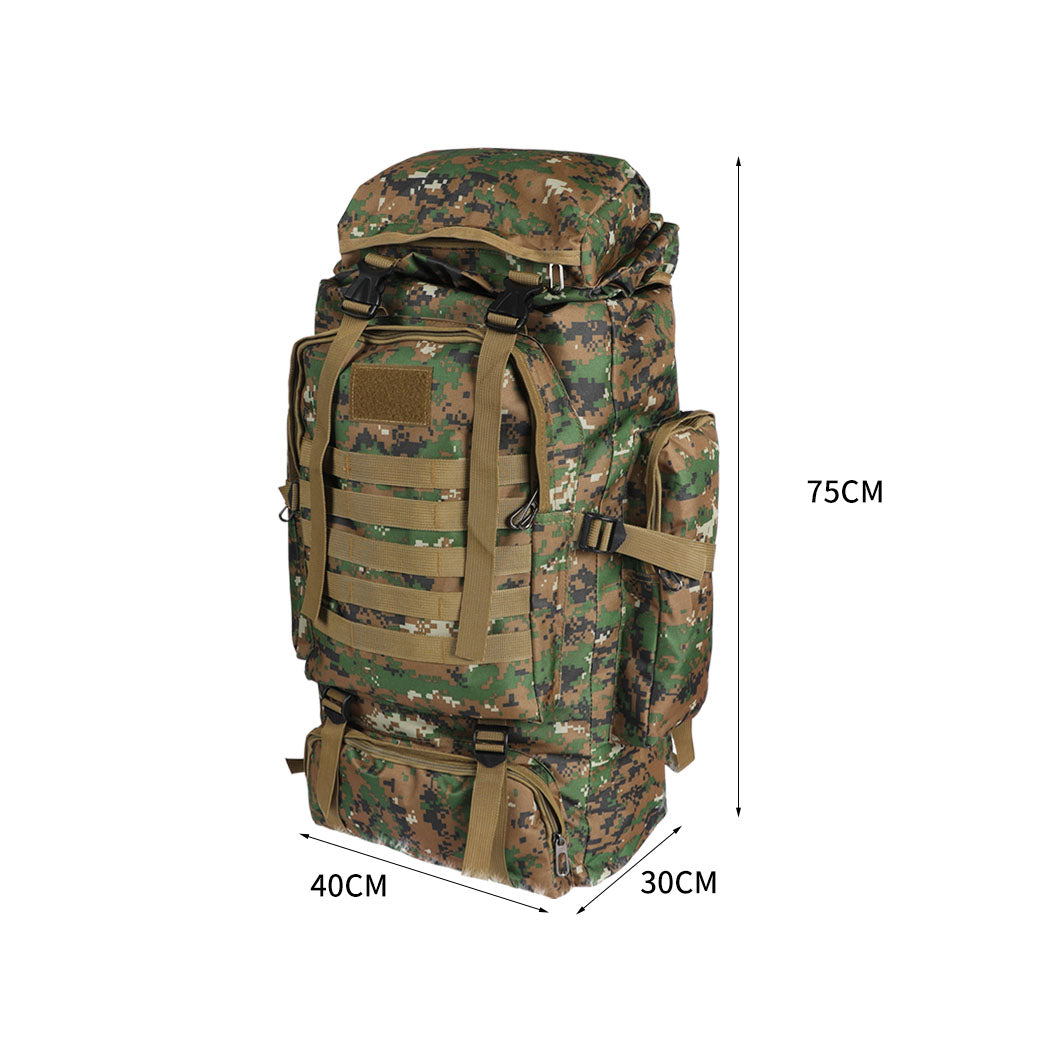 Slimbridge 80L Military Tactical Backpack-1942352888957374466
