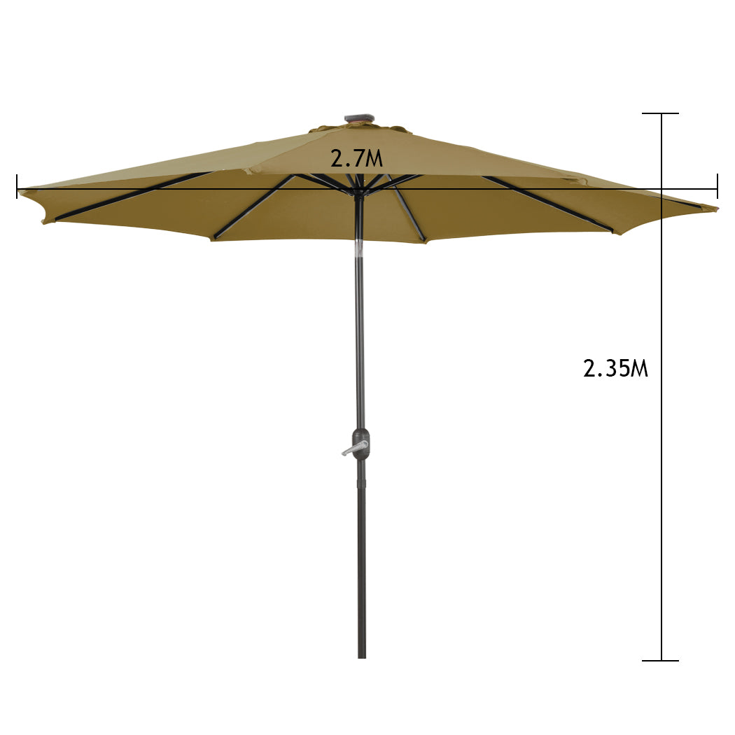 Mountview Outdoor Patio Aluminum Tiltable-1942352875892117506