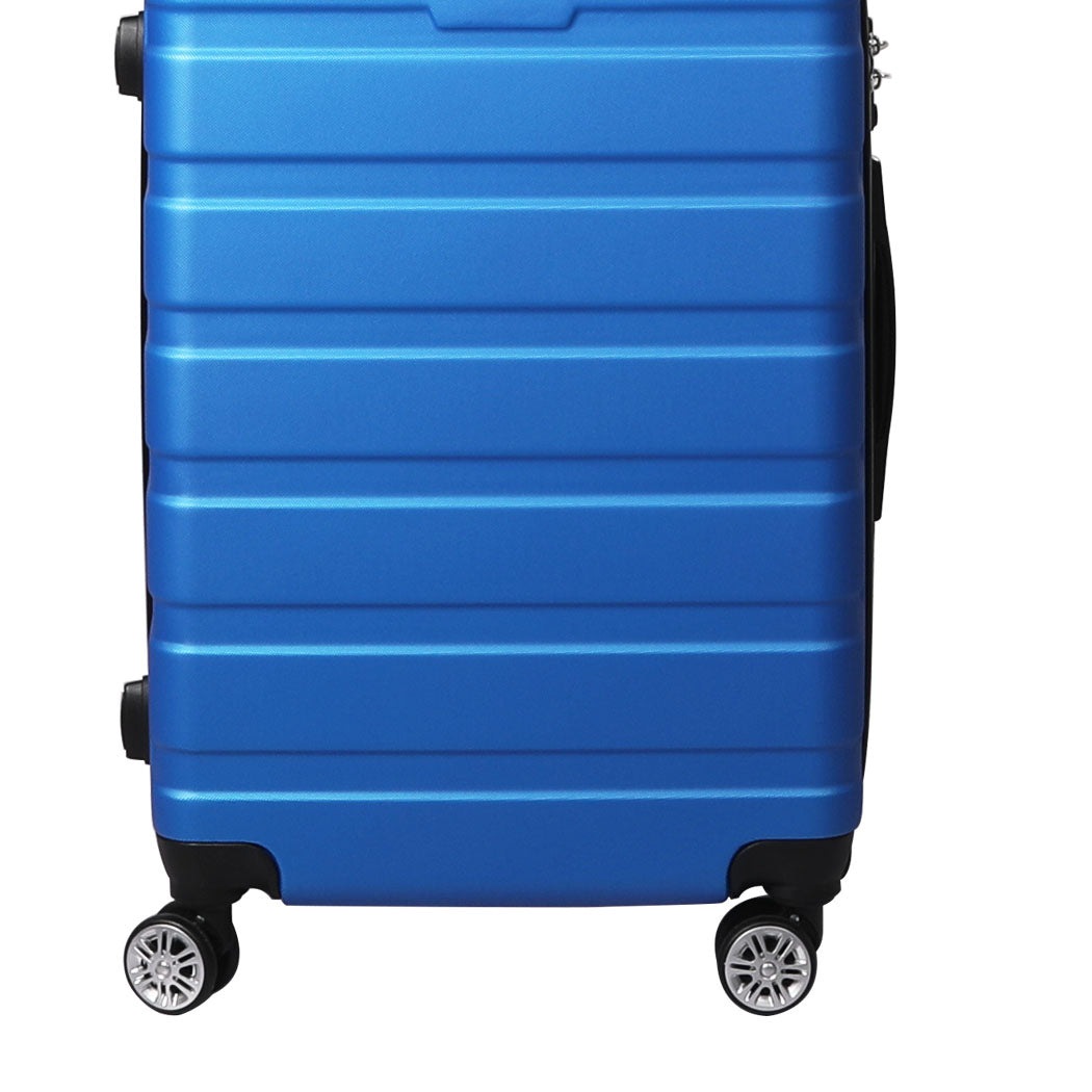 Slimbridge 3PC Luggage sets Suitcase Blue-1942352940677337091