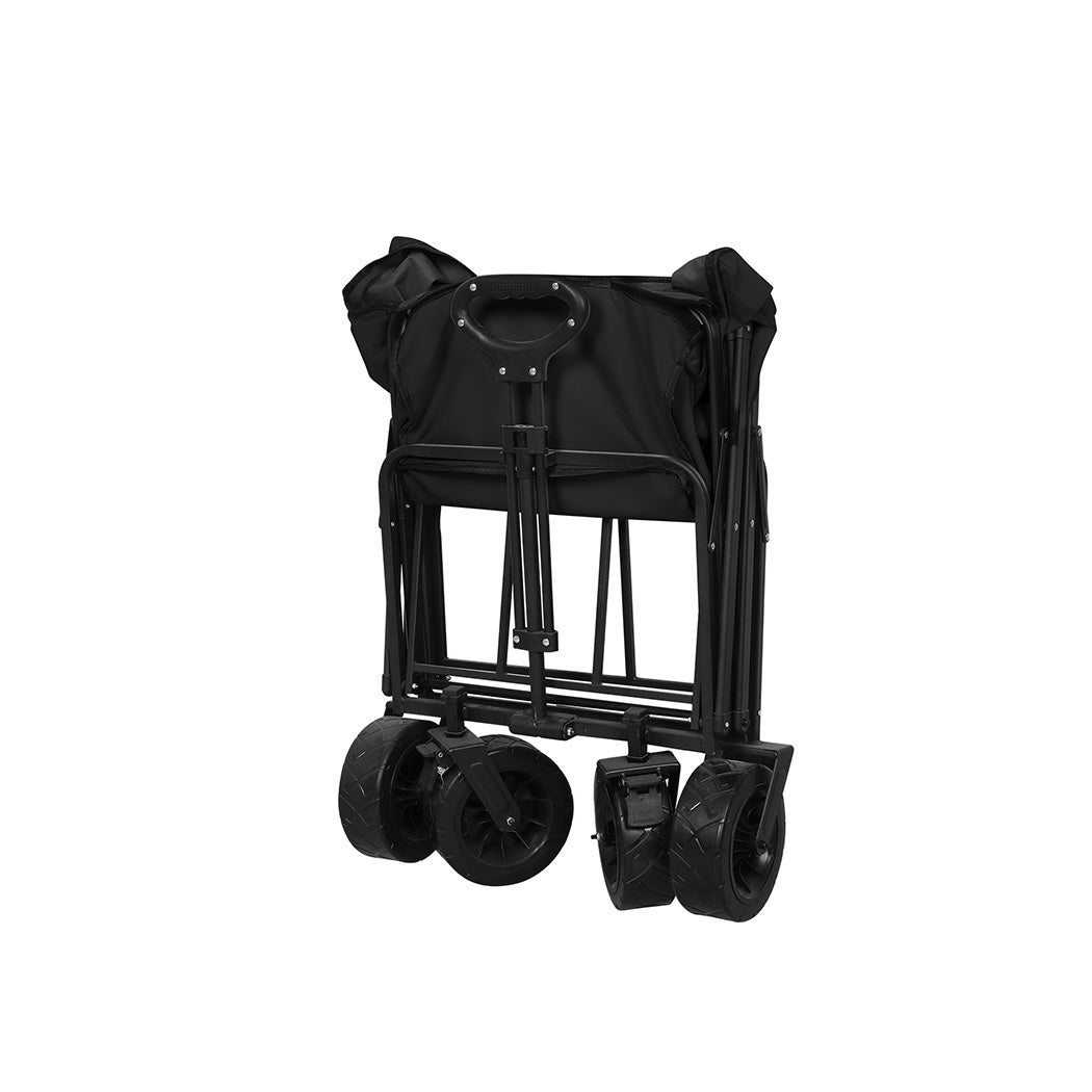 Lambu Garden Camping Trolley Outdoor Black-1942353763184545795
