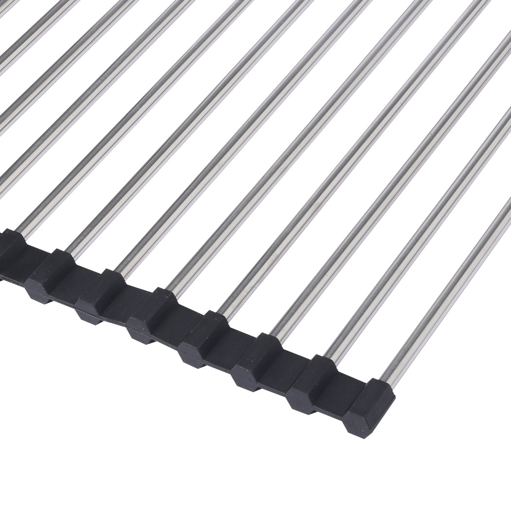 TOQUE Stainless Steel Dish Drying Rack-1942352920733421571