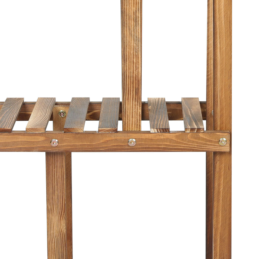 Levede 3-Tier Plant Stand Wood Wooden-1942353760823152643