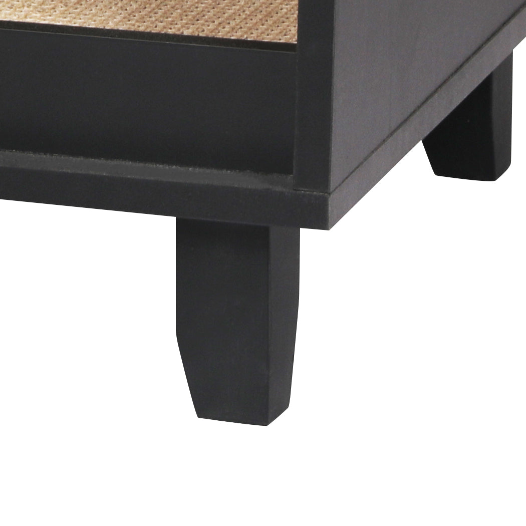 PaWz Enclosed Cat Litter Cabinet Box Black-1942352745675755523