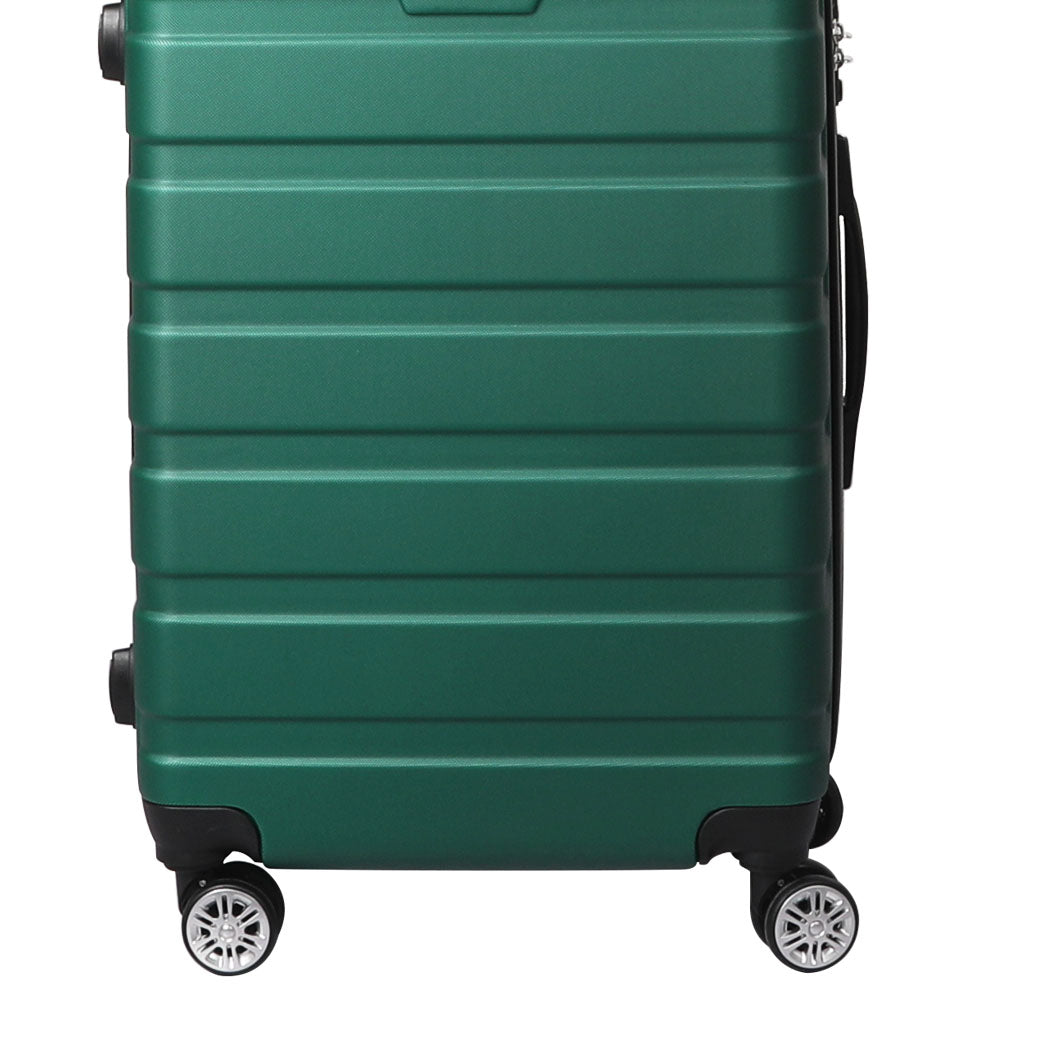 Slimbridge 3PC Luggage sets Suitcase Green-1942352941067407363