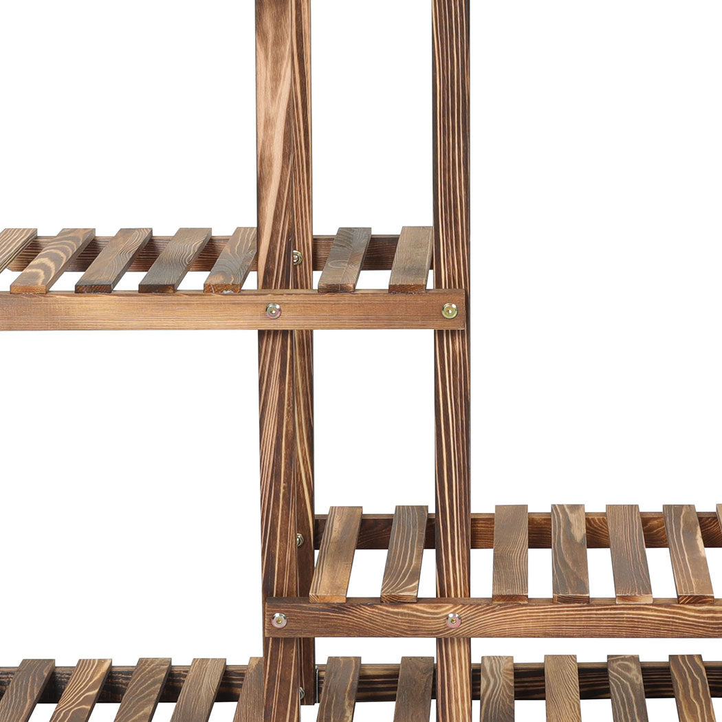 Levede 5-Tier Plant Stand Wood Wooden-1942353761246777347