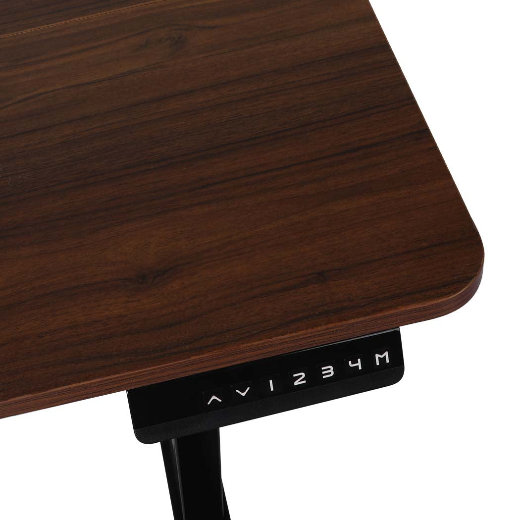 Levede Standing Desk Motorised Height Wooden-1942353419855597571