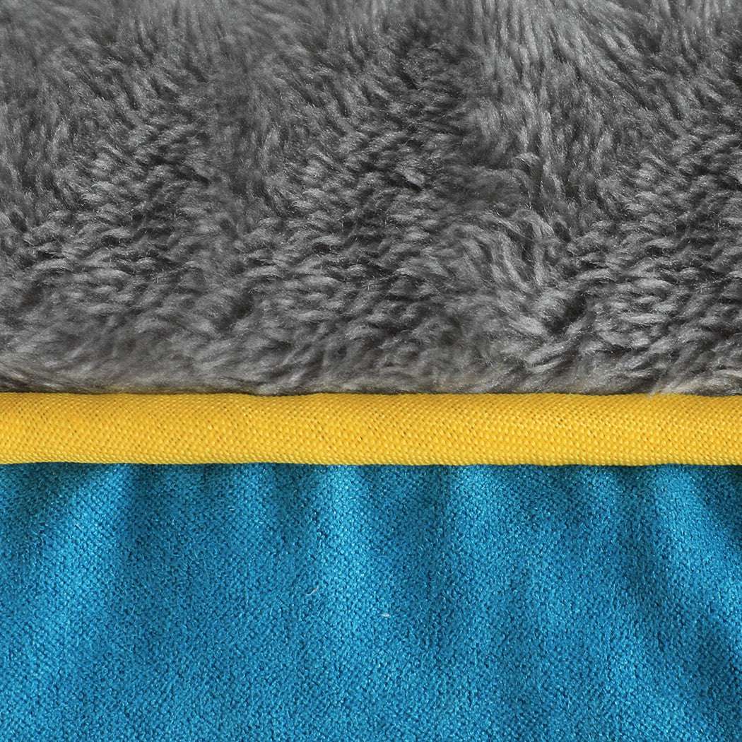 PaWz Electric Pet Heater Bed Heated XL Blue X-Large-1942352737614303235