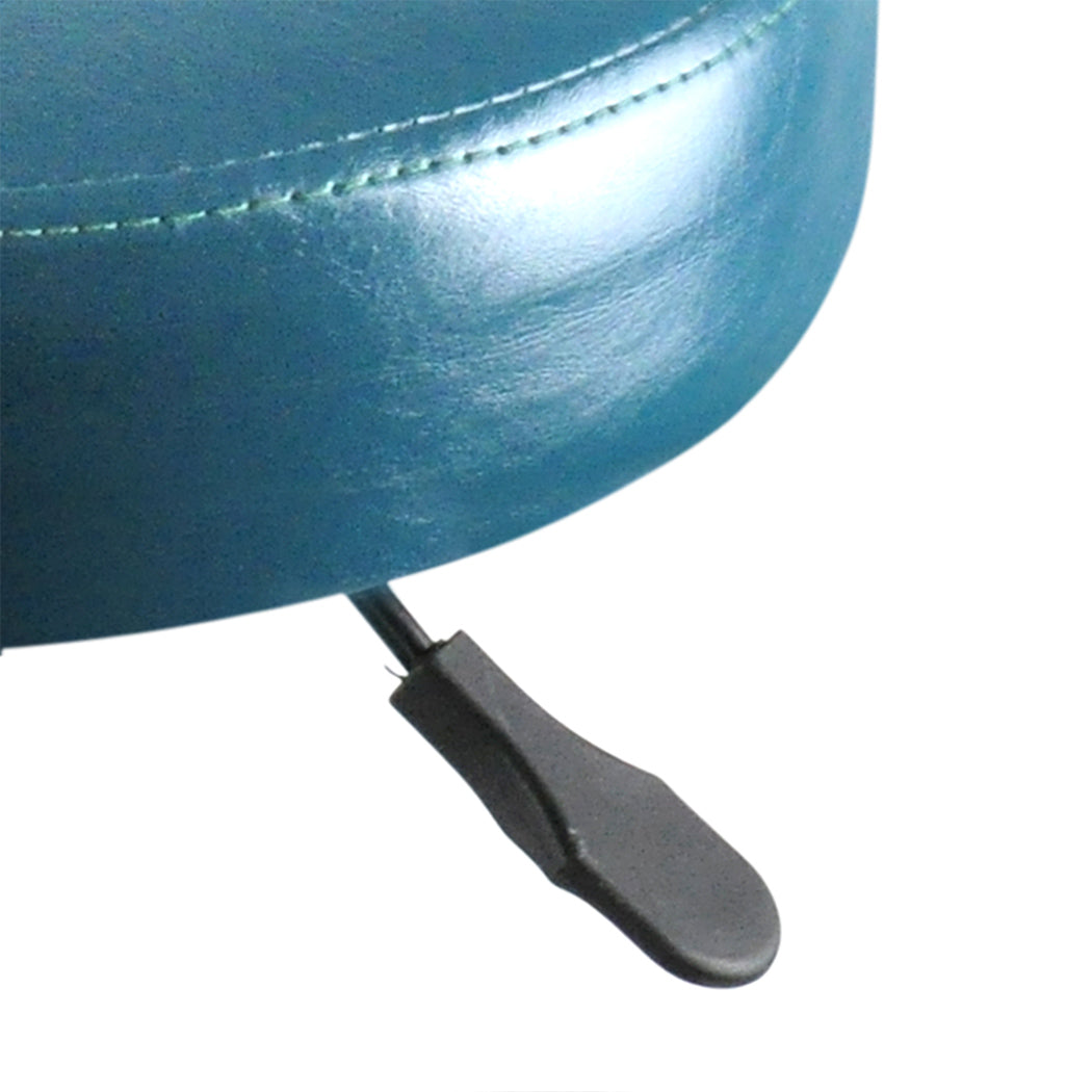 Levede Bar Stools Salon Stool Swivel Teal-1910112554269675523