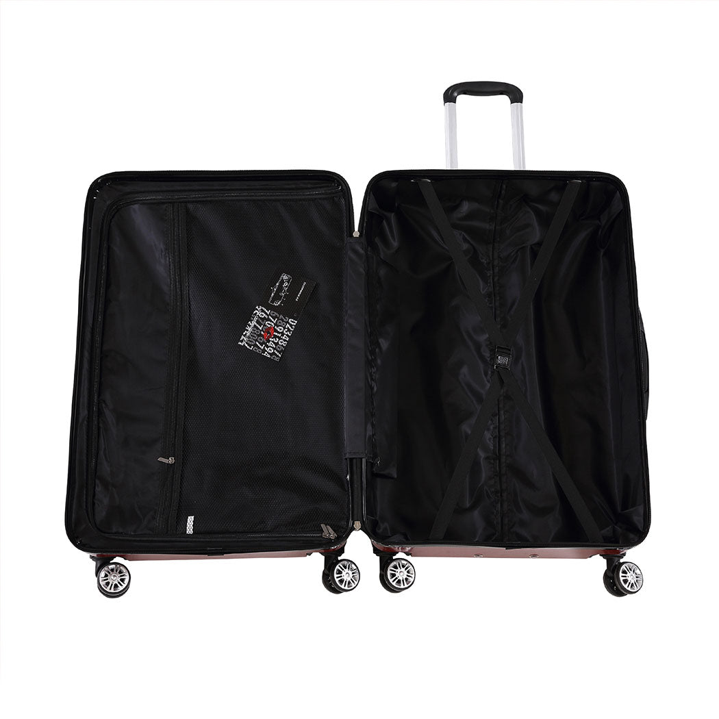 28" Travel Luggage Carry On Expandable Coral-1942352931105935363
