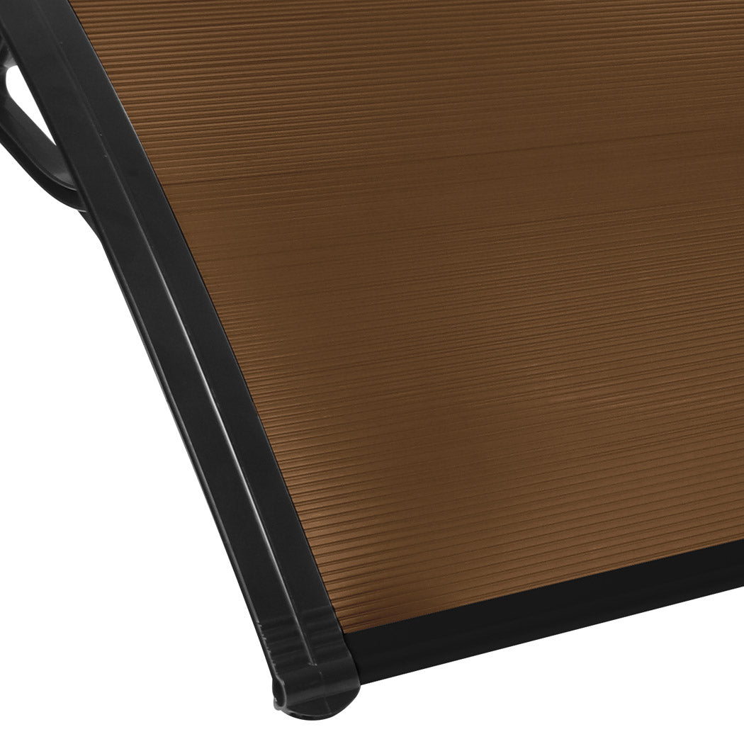 Mountview Window Door Awning Outdoor 1M X 6M Brown 1x6M-1942353017907056643