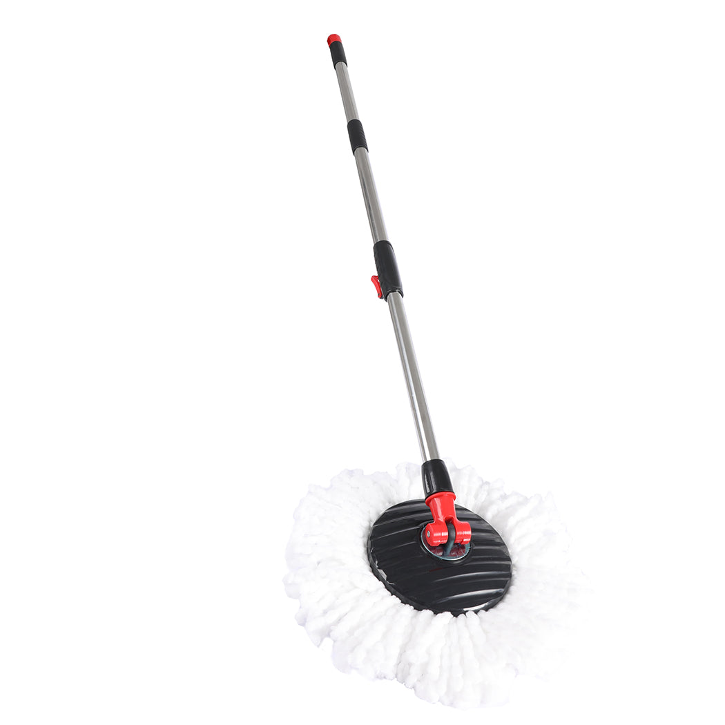 Cleanflo Spin Mop Bucket Set 360? Degree Black-1942353180893515779