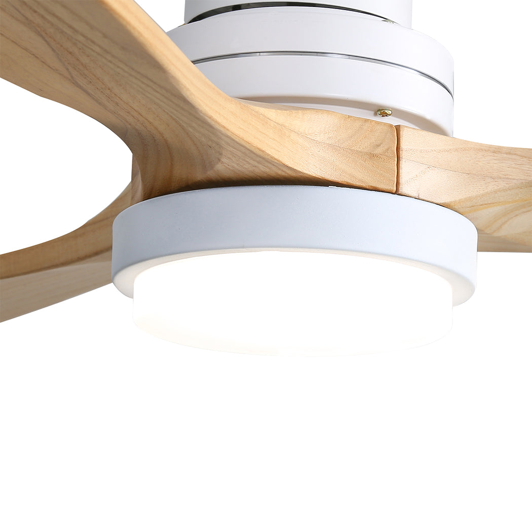 Spector Ceiling Fan 52'' DC Motor Wood Natural-2006733155582742531