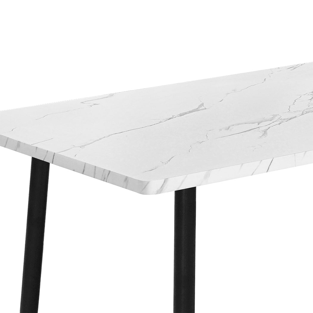 Levede Steel Dining Table 4-6 Seater 150cm-1937319784999948291