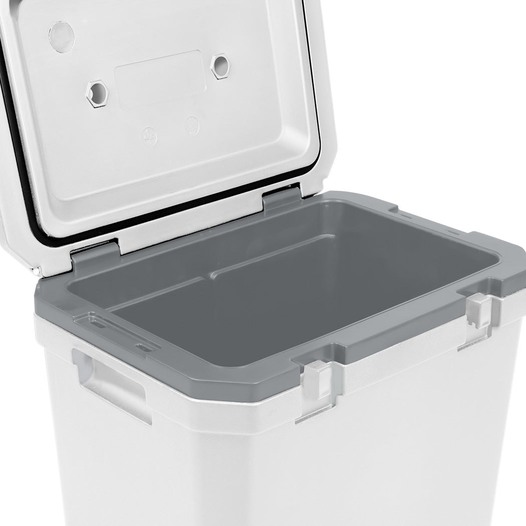 Mountview Cooler Ice Box 27L/43L Portable Chest Trolly For Camping BBQ Picnic-1942353629411414019
