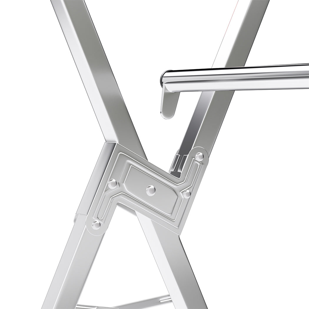 Levede Adjustable Clothes Drying Airer Foldable-1910112233850015747