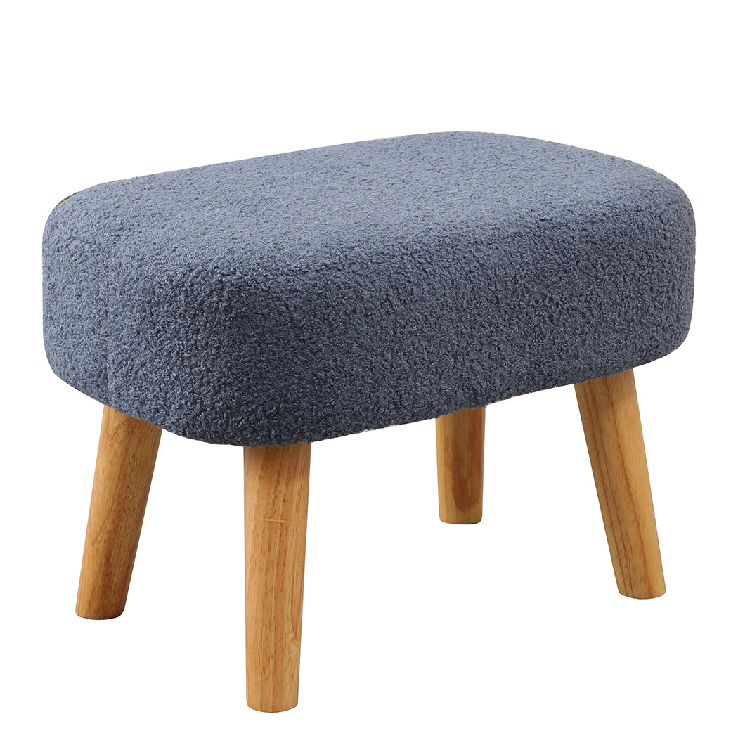 Levede Rocking Chair Ottoman Footrest With Side Pocket-1910112281321148419