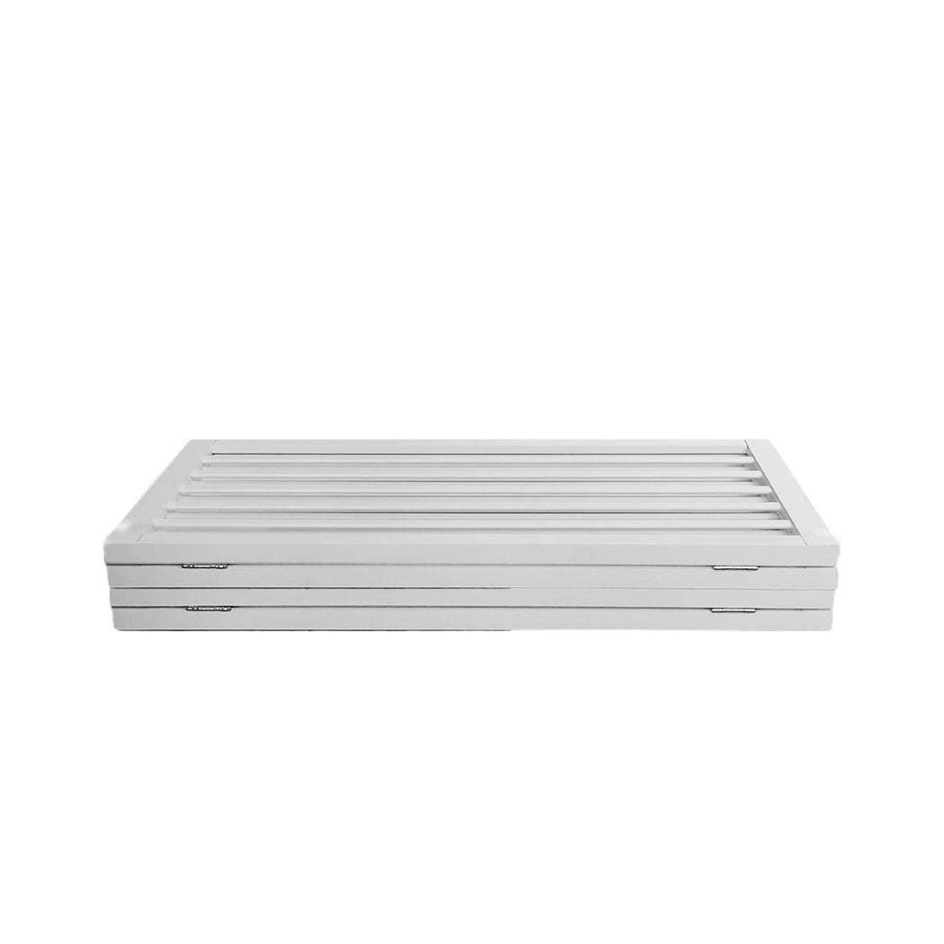 Wooden Pet Gate Dog Fence Retractable White 600x 3MM-1942353080817422339