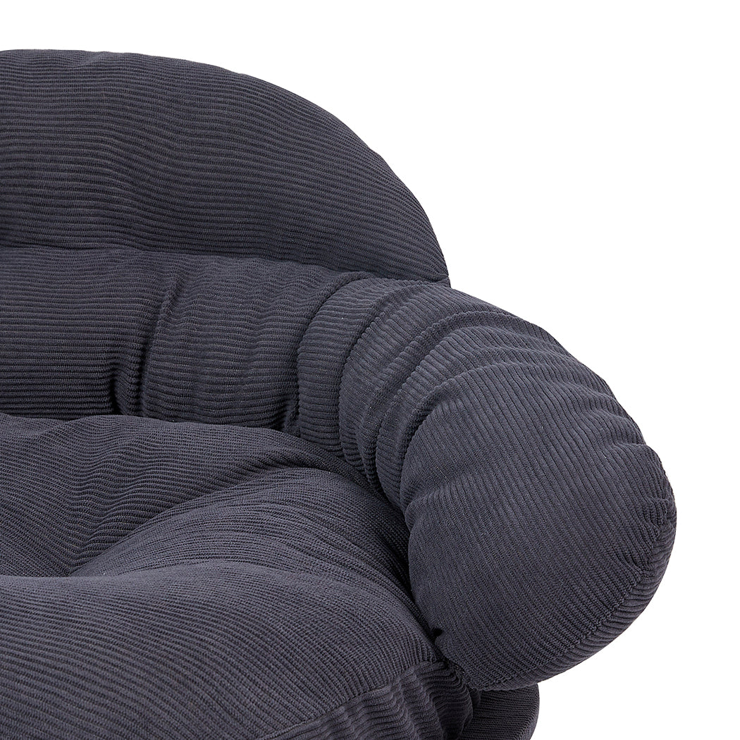 Pawz Elevated Pet Dog Cat Sofa Bed Couch L Size Grey-1942353691545833475