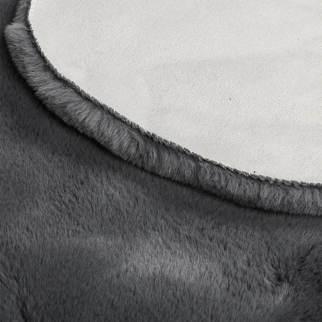 Marlow Floor Rug Area Rugs Cloud Fluffy 80X200cm Grey-1942353170923655171