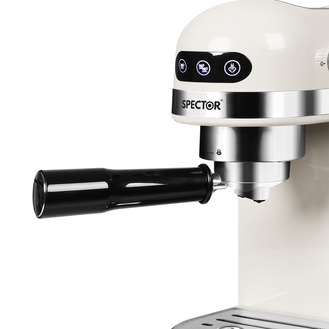 Spector Coffee Maker Machine Espresso Milk White-1910113307864469507