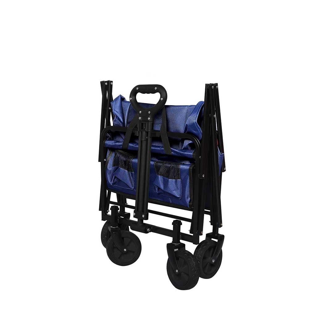 Lambu Garden Trolley Cart Foldable Picnic Blue-1942353759099293699