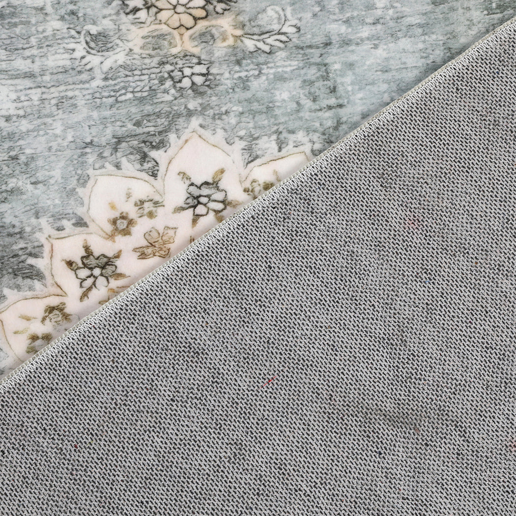 Marlow Floor Rug Short Pile Washable Vintage Carpet Soft Plush Non Slip 200x230-1942353627238764547