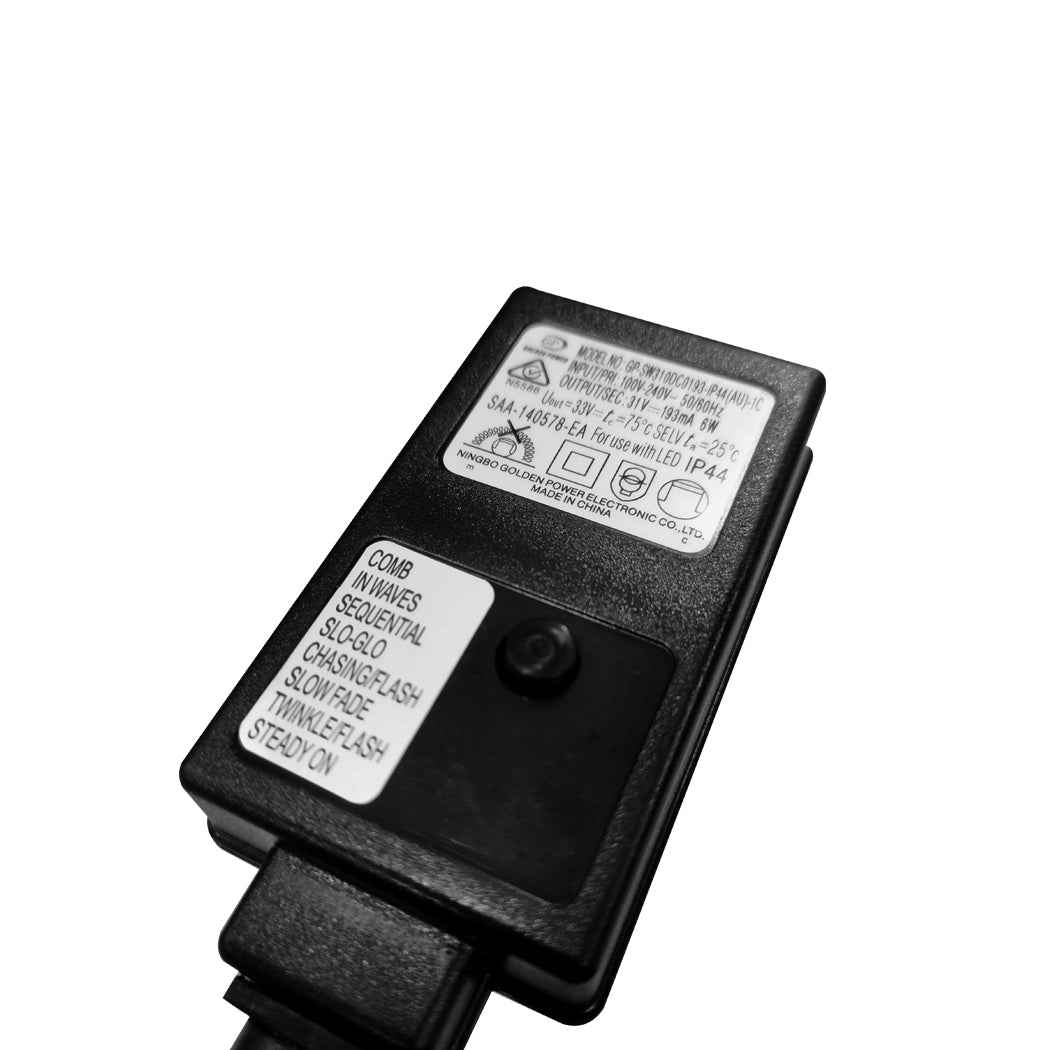 300 LED Curtain Fairy String Lights Multi Colour-1942353415501910019