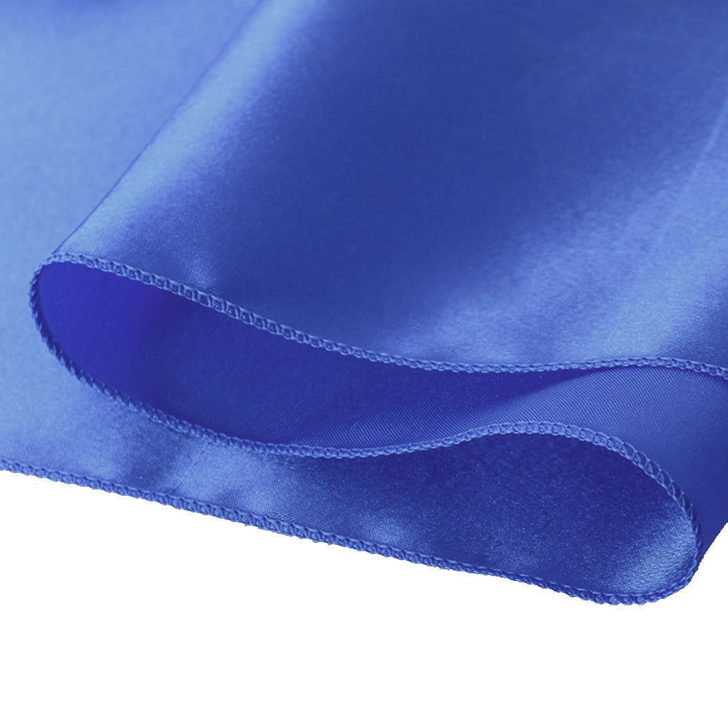 20x Satin Chair Sashes Covers Wedding Navy-1942353140322013187